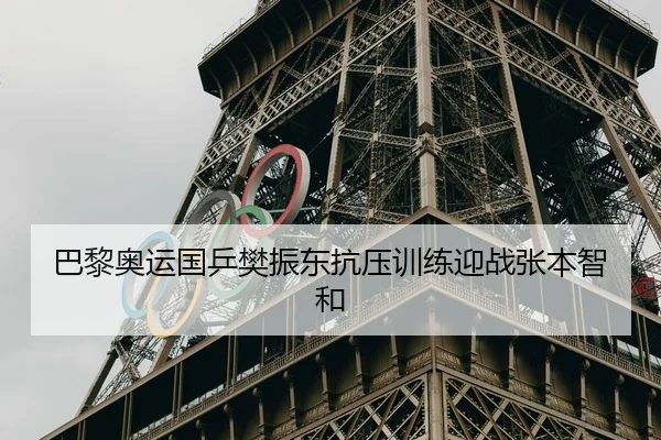 巴黎奥运国乒樊振东抗压训练迎战张本智和